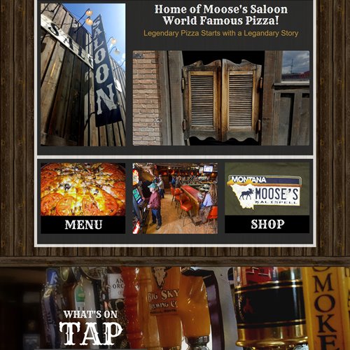 Moose's Saloon - full home page